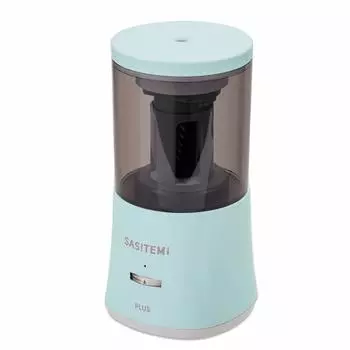 Plus Pencil Sharpener электрическая точилка для карандашей просто вставьте сверху автоматическая SASITEMI синяя FS-760 84-017