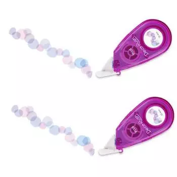 PLUS Plus Deco Rush 10 мм толщиной фиолетовые точки 2 шт DC-080-12 51915E