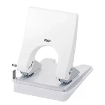 Plus punch 2 holes Force 1/2 M size 30 punches in paper box PU-830A White 30-201