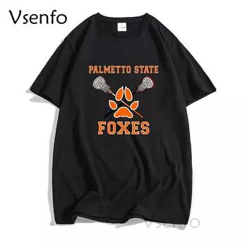 Плюс размер S-3XL Palmetto State Foxes футболки мужские хлопковые все для игры Nora Sakavic футболка смешная О-образный вырез повседневная футболка с коротким рукавом топы S серый