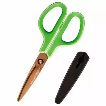 Plus Scissors Fit Cut Curve Premium Titanium Paper Box Packaging Premium Green 35-855