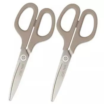 Plus Scissors Fit Cut Curve Smart Ash Brown SC-155RSF 35-2322