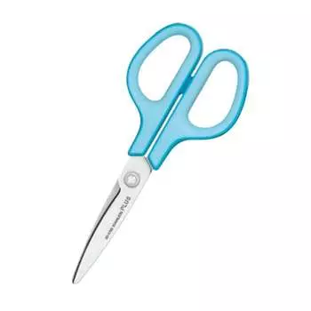 Plus Scissors Fit Cut Curve Standard SC-175S Blue 34-510