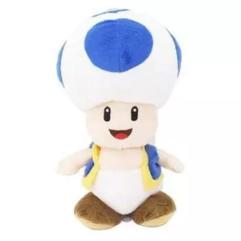 Plush All Star Collection 2nd edition [Super Mario] [AC31] toy/S (Blue Toad) [530318]