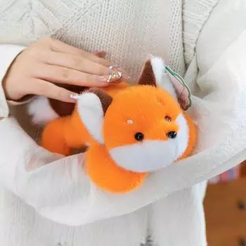 Плюшевая игрушка лиса Silver Fox Velvet Детский подарок на день рождения Плюшевая кукла Подушка для куклы 20cm