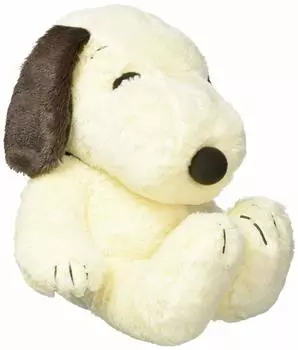 Плюшевая игрушка Peanuts Hug Hug Средняя Снупи Мокко Сидящая Высота 30см