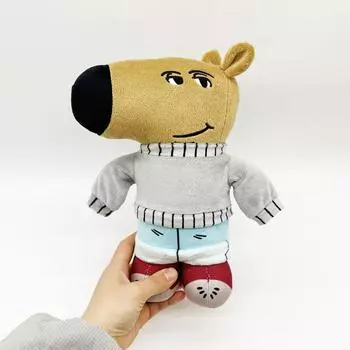 Плюшевая игрушка подарок на день рождения лесное животное джунгли украшение домашний декор гигантская плюшевая игрушка животное роскошная подушка детские украшения One Size