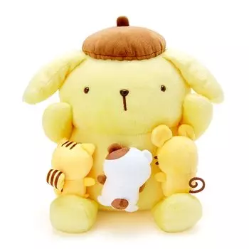 Плюшевая игрушка Sanrio Pom Pom Purin 124141 (Команда Пурин)