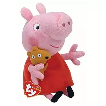 Плюшевая игрушка Ty Peppa Pig размера M Peppa Pig Ty Peppa Pig 46128