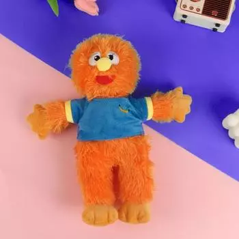 Плюшевая кукла Herbie Huggable Lovey Двустороннее плюшевое моющееся защитное одеяло A