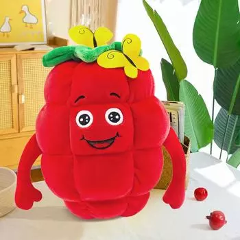 Плюшевая кукла с фруктами, мягкая и полностью имитационная плюшевая подушка, реквизит для вечеринок, в комплекте с целебным праздничным подарком,