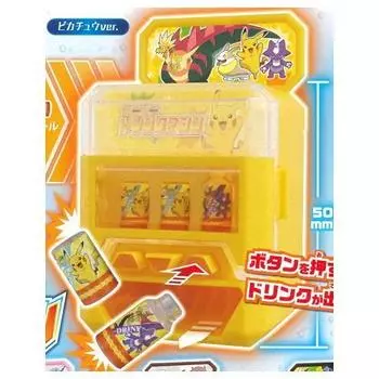 Pocket Monster Pokemon Mini Mini Drink Machine Пикачу Гача Гача Капсульная игрушка [1. версия] (один предмет)