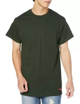 Pocket Western Boots Forest Green [Indian] S/S T-shirt IC-2820 лес зеленый
