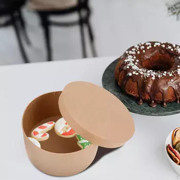 Подарочная коробка для печенья, самодельная упаковка для конфет, бумажная упаковка для выпечки, свадеб Size S