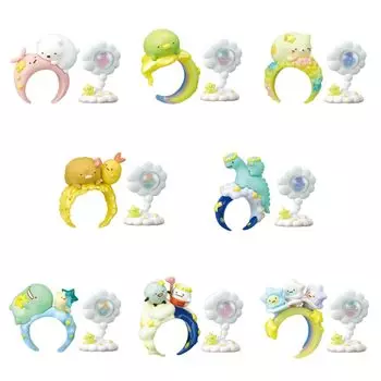 Подарочная коробка с кольцом «Звездное небо» Sumikko Gurashi Sumikko, всего 8 видов, 8 штук, В90 x Ш70 x Г40 мм, стоимость прибл.