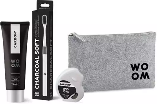 Подарочная коробка Woom Carbon+ Set для зубов TU прозрачный