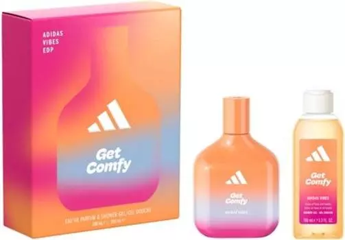 Подарочный набор Adidas Vibes Get Comfy унисекс для тела TU