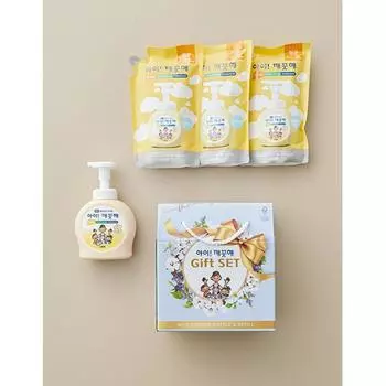 Подарочный набор Clean Kids большой емкости 1 490 мл + 3 сменных блока по 450 мл