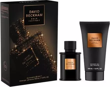 Подарочный набор David Beckham Bold Instinct для мужчин TU прозрачный