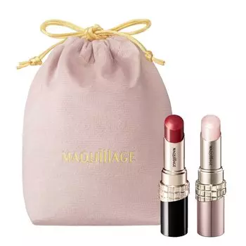 Подарочный набор для макияжа Dramatic Essence Rouge RS501 с каблуком 7 см Помада Dramatic Essence Уход за губами Бальзам для губ Сумка-шоппер Подарок на день рождения