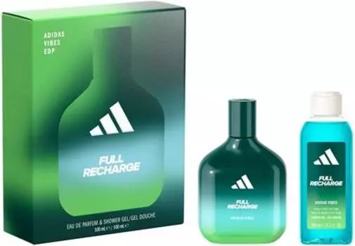 Подарочный набор для тела Adidas Vibes Full Recharge унисекс TU