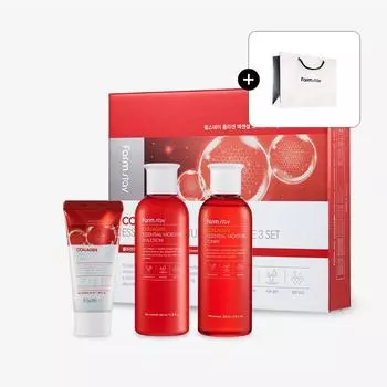 [Подарочный набор] Farmstay Collagen Essential Moisture Skin Care 3set