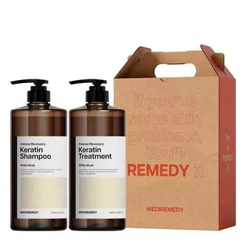 Подарочный набор Medi Remedy Intense Extreme Damage Protein Shampoo + Treatment, 1 набор