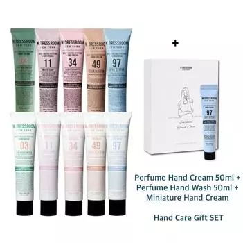 Подарочный набор W.Dressroom Perfume Personal Hand Care (50 вариантов) [Любимый аромат BTS!/Крем для рук+Мыло для рук+Миниатюра]