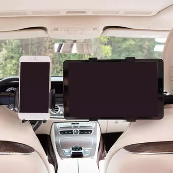 Подголовник автомобиля держатель планшета крепление для телефона, растягивающийся, универсальный регулируемый подставка для заднего сиденья