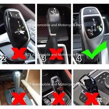 Подходит для BMW F20 F30 F32 F34 F36 F25 F26 F11 X5 F15 X6 F16 LHD Аксессуары для интерьера Модифицированная крышка ручки из хрусталя Декоративные кристаллы чёрный