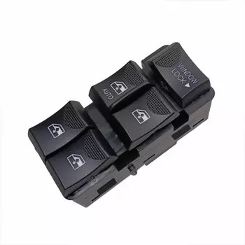 Подходит для Chevrolet Impala 2001-2005 Buick Rendezvous 2002-2003 Pontiac Aztek 2001-2005 Переключатель стеклоподъемника чёрный