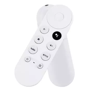 Подходит для Chromecast TV Voice Set-top Box Сменный пульт дистанционного управления Smart Tv G9N9N Voice Bluetooth Ir Remote белый