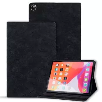 Подходит для Galaxy Tab A9+ 8-дюймовый 11-дюймовый защитный чехол с рисунком теленка, деловой плоский Shellac чёрный