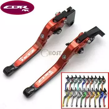 подходит для HONDA CBR 1000RR CBR1000RR 2008-2016 Мотоцикл Регулируемые складные выдвижные рычаги тормоза сцепления логотип CBR RR красный черный