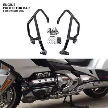 Подходит для HONDA Gold Wing 1800 Crash Bar, защита бака двигателя, защита бампера, рама Goldwing GL1800 F6C