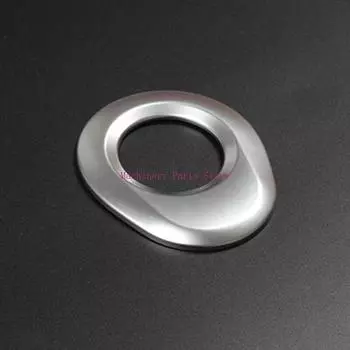 Подходит для Nissan Qashqai J10 2008 2009 2010 2011 2012 Аксессуары ABS Silver Key Start System Ignition Ignitor Ring Trim Car Styli