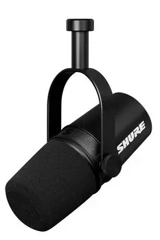Подкаст-микрофон SHURE MV7X XLR: Динамический микрофонXLRЗаписьРаспространениеКомментирование в реальном времениИгры