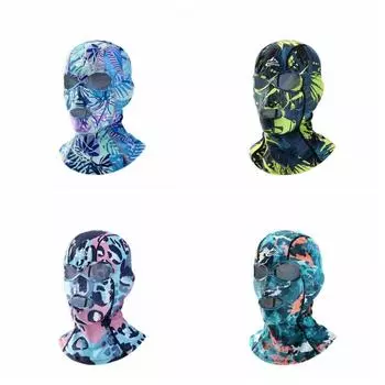 Подледная рыбалка Facekini Солнцезащитный солнцезащитный крем Головной убор Маска для лица Плавательный чехол для бега
