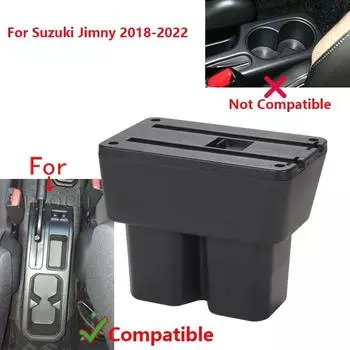 Подлокотник для Suzuki Jimny Для Jimny JB74 Ящик для подлокотника для автомобиля 2018-2025 гг. Детали для модернизации Ящик для хранения Детали интерьера Автомобильные аксессуары