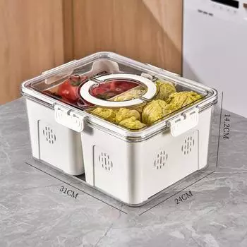 Поднос с 8 отделениями и крышкой, поднос для овощей, переносная коробка для закусок, пищевой контейнер для печенья, конфет, фруктов, орехов