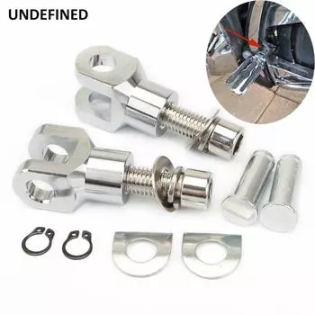 Подножка для мотоцикла, подставка для ног, поддержка комплекта скоб для Harley Softail FXST Low Rider Super Glide FXR FX 29 мм, хром чёрный