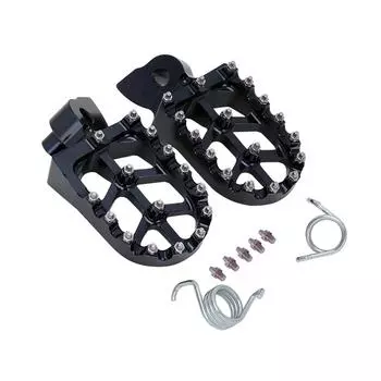 Подножка, педаль, подножка, аксессуары для мотоциклов для YZ/YZF/WR/85/125/250/400/426/450F, алюминиевые подножки, красные/синие/черные синий