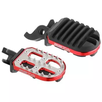 Подножка ZETA Adventure Forest Road Long Touring красная CRF250L/RALLY 12-20, CRF1000L/1100L 18-23 ZE93-0142 красный