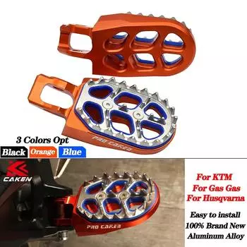 Подножки для мотоцикла, подножки для ног, подножка для KTM EXC EXCF XC XCF SX SXF 85 125 250 300 350 450 500 2017-2023 грязевой пит-байк чёрный