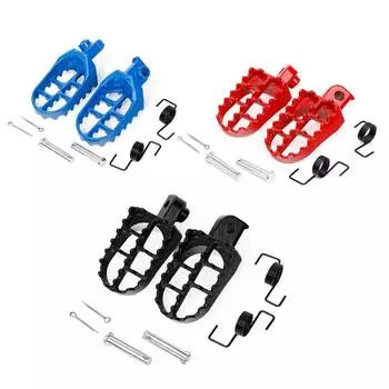 Подножки для мотоцикла, подножки для XR50R CRF50 CRF70 CRF80 CRF100F, подножки для мотоцикла, китайская грязевая яма красный
