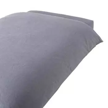 Пододеяльник MUJI Washed/SD темно-синий 84095733