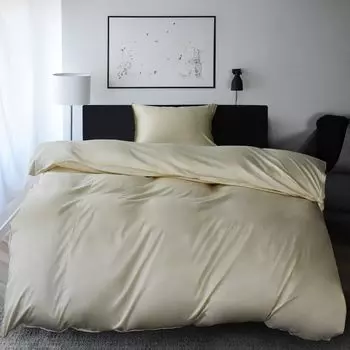 Пододеяльник Sleep Tailor из 3 предметов, 350 штук, пододеяльник высокой плотности с защитой от пылевых клещей, удлиненный, скандинавский, гостиничный, благородный, золотой, комплект,