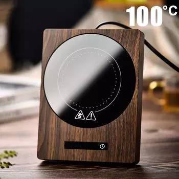 Подогреватель для чашек 200 Вт, подогреватель для кружек 100 ° C, подставка для горячего чая, 5 скоростей, подогреватель для чашек, кофе, молока, чая, 220 В us
