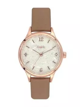 [Подписаться] Часы fragola Glitter Watch N03022A-1 MOC женские коричневые
