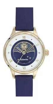 [Подписаться] Часы Kalanchoe Sun & Moon Часы N00723S-1 NV женские синие